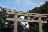 Meiji- Schrein, die Gedenkstätte für Kaiser Meiji, in Japan