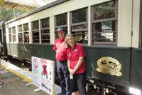 Mit dem historischen Eisenbahn in Kuranda durch den Regenwald wieder zurück nach Cairns