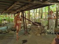 Mit dem historischen Eisenbahn in Kuranda durch den Regenwald wieder zurück nach Cairns