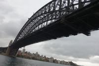 Die Harbour-Brücke, ehemalige Wahrzeichen Sydneys