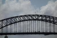 Die Harbour-Brücke, ehemalige Wahrzeichen Sydneys