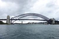 Die Harbour-Brücke, ehemalige Wahrzeichen Sydneys