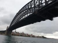 Die Harbour-Brücke, ehemalige Wahrzeichen Sydneys