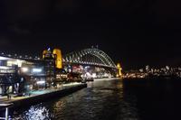 Die Harbour-Brücke, ehemalige Wahrzeichen Sydneys