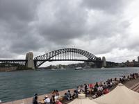 Die Harbour-Brücke, ehemalige Wahrzeichen Sydneys