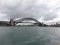 Die Harbour-Brücke, ehemalige Wahrzeichen Sydneys