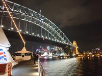 Die Harbour-Brücke, ehemalige Wahrzeichen Sydneys