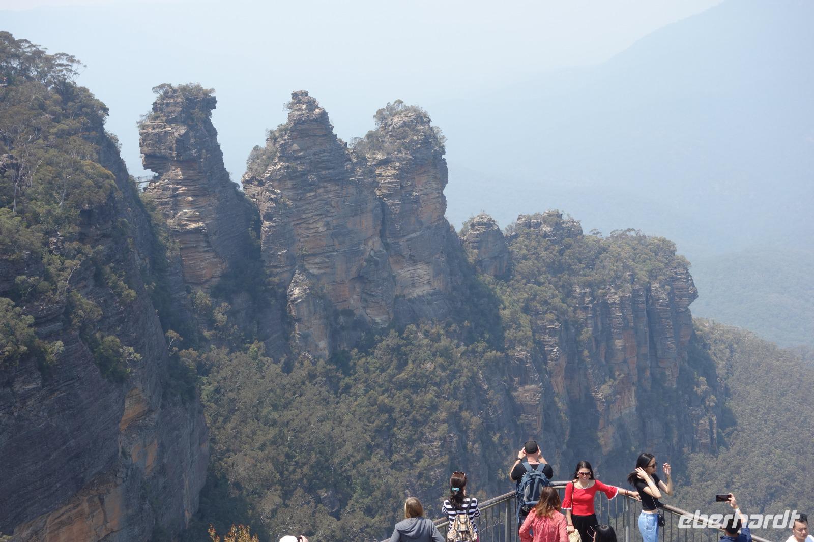 Die grandiose Bergwelt der Blue Mountains