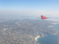 Flug nach Auckland, Neuseeland