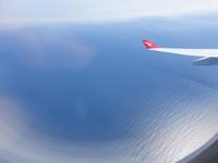 Flug nach Auckland, Neuseeland