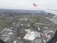 Flug nach Auckland, Neuseeland