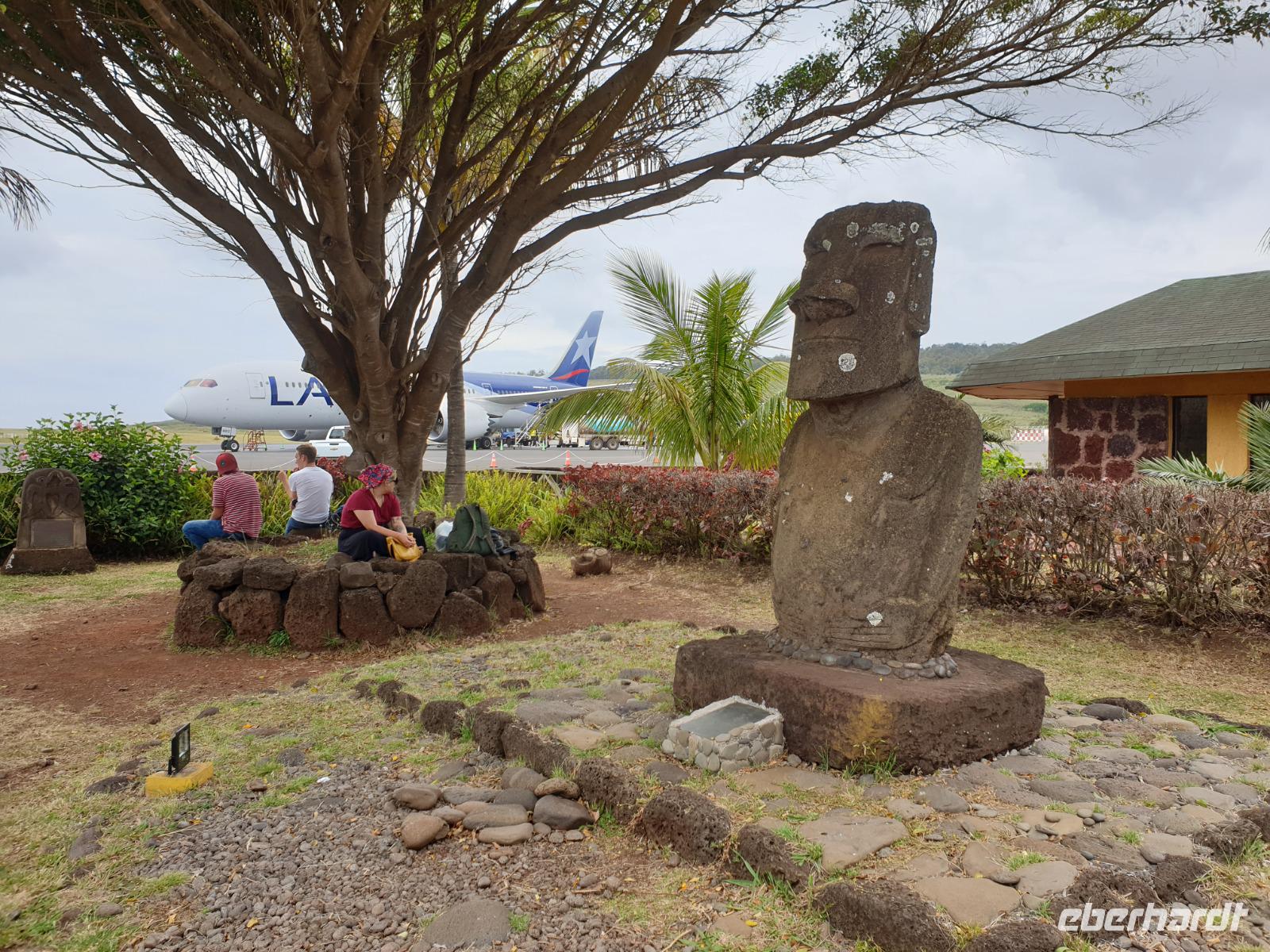 Flug nach Santiago de Chile mit Osterinsel Zwischenlandung 
