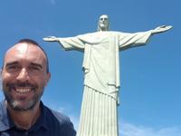 Fahrt auf den Corcovado, Christusstatue über Rio de Janeiro