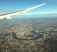 Rückflug Weltreise über London