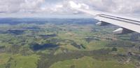 Anflug auf Auckland