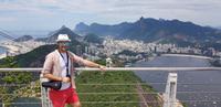 Blick vom Zuckerhut in Rio de Janeiro 
