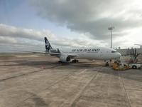 Flug nach Tahiti