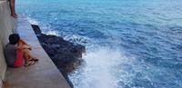 Inselrundfahrt auf Tahiti - Strand am Blue Hole