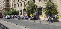 Stadtrundgang in Santiago de Chile - Präsidentenpalast Moneda