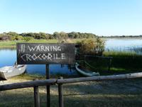 Mokoro-Fahrt auf einem Nebenarm des Okavangos