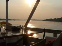 Sundowner Cruise auf dem Sambesi