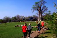 Auf zum Heliflug über die Victoria Wasserfälle
