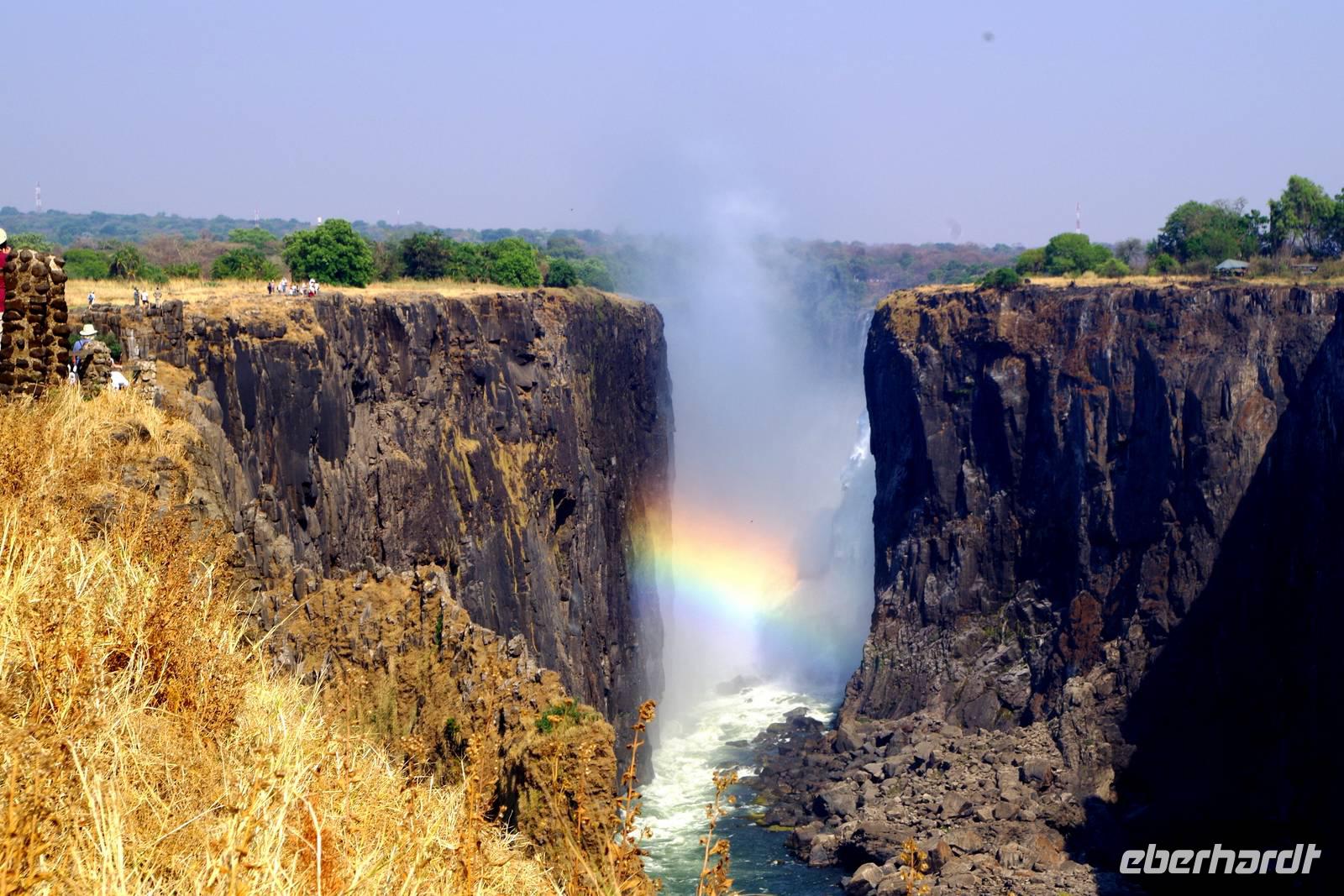 Wanderung an den Victoria Wasserfällen