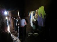 im Haus eines amharischen Bauern