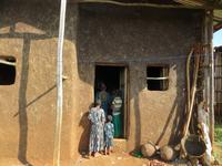 im Haus eines amharischen Bauern