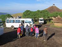 an der Lodge im Simien-Nationalpark