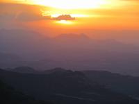 Sonnenuntergang bei Lalibela