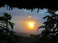 Sonnenuntergang bei Lalibela