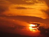 Sonnenuntergang bei Lalibela