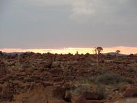 Singlereise Namibia – Sundowner am Giant´s Playground