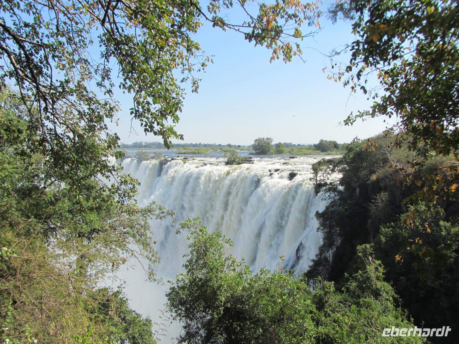 Linvingstone Victoria Wasserfälle