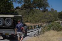 Von der Khwai Region ins Moreme Game Reserve - Brücke