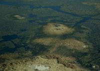 Flug über das Okavango Delta mit Mini -Elefant