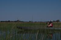Okavango Delta - mit Mokoros unterwegs