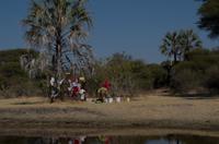 Bootsfahrt im Delta - grosse Wäsche