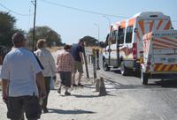 Veterinärschleuse in Maun