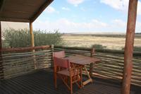 Privatterrasse der Chalets