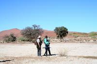 Fachgespräch im Sossvlei