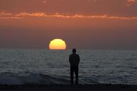 Sonnenuntergang am Atlantik