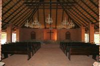 Freiluftkirche auf dem alten Minengelände