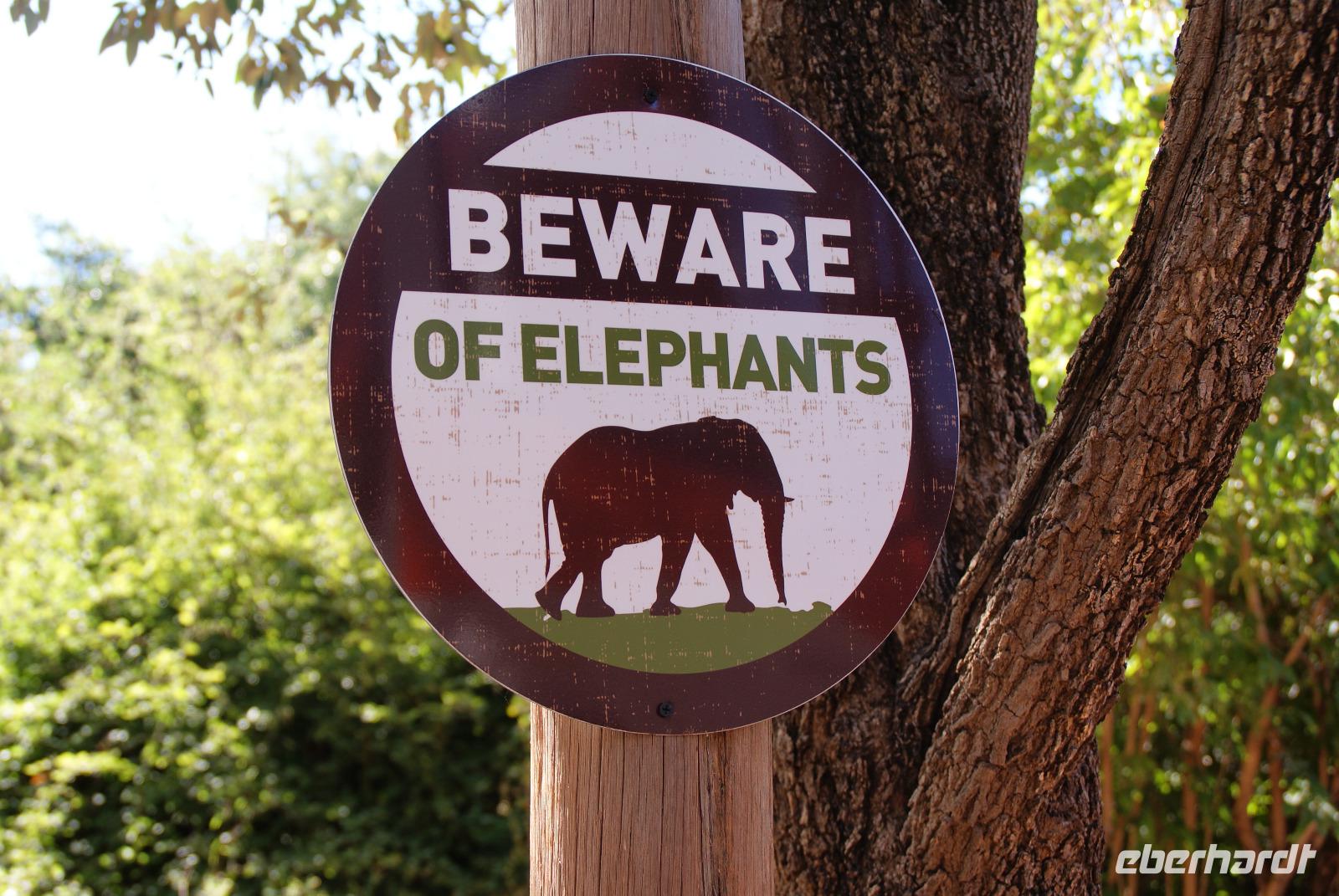 immer schön aufpassen!