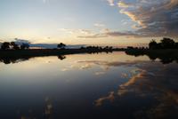 welch traumhafte Abendstimmung!