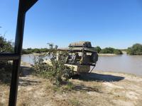 Fahrt durch den Chobe-Nationalpark zum Moremi-Park