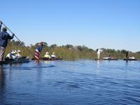 Fahrt mit den Mokoros im Okawango-Delta