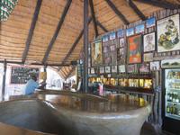 Fahrt nach Nata - Pause in der Planet Baobab Lodge