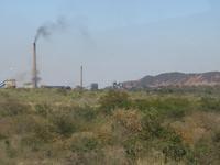 Fahrt nach Vic Falls - Kohlekraftwerk